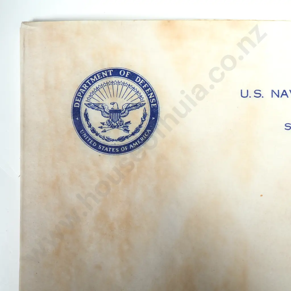 Assorted Collection of Vintage U.S.A. Department of Defense Stationery - Some Related to Antarctica Image 1++