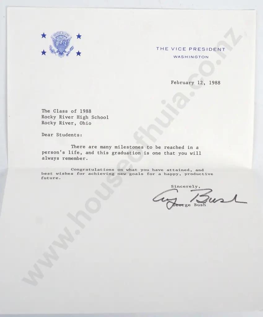 American Flag Flown Over U.S. Capitol at the Request of Edward Feighan for Glenn Russell, NZ w Accompanying Certificate Image 1++