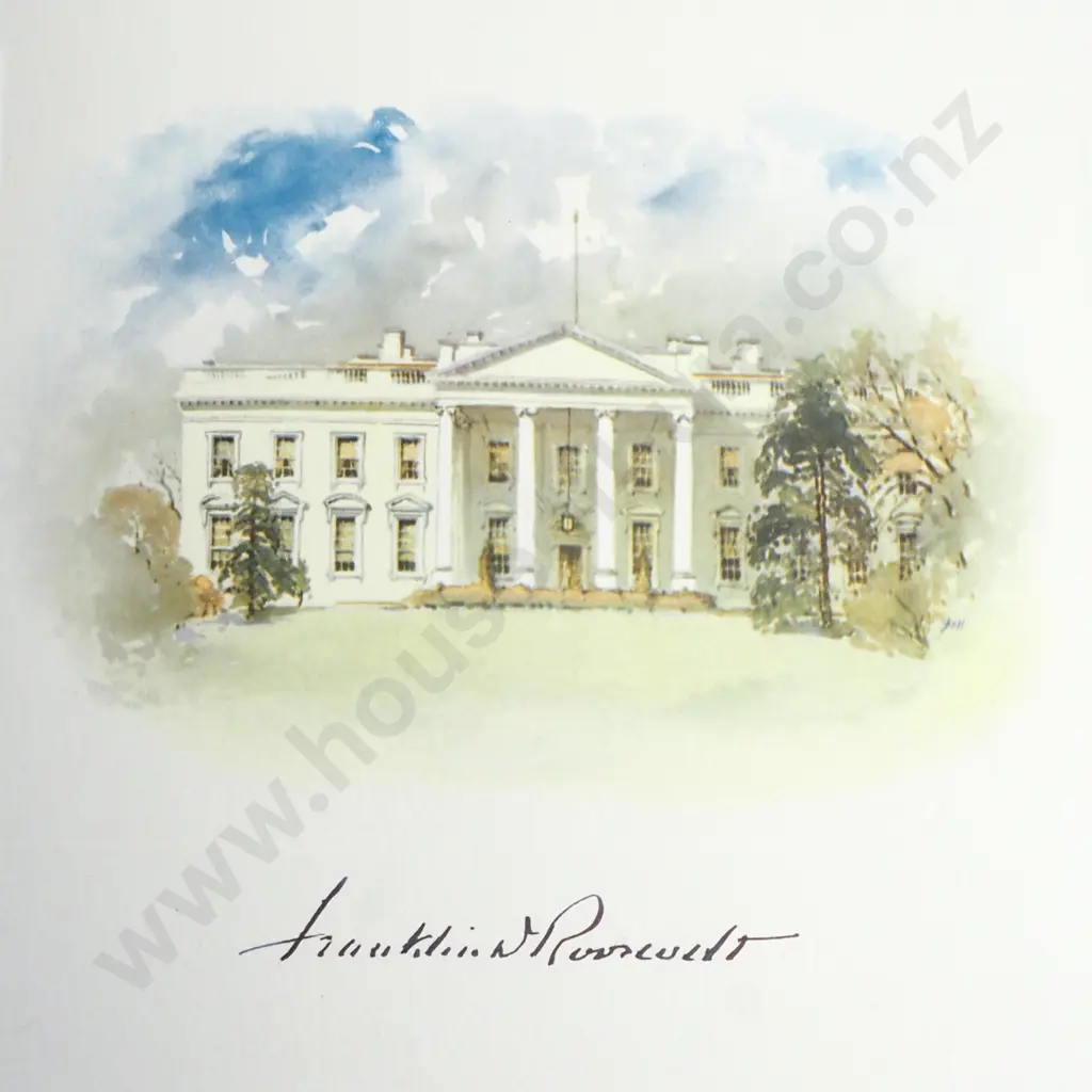 The Democratic Book 1936, Signed by FD Roosevelt Image 1++