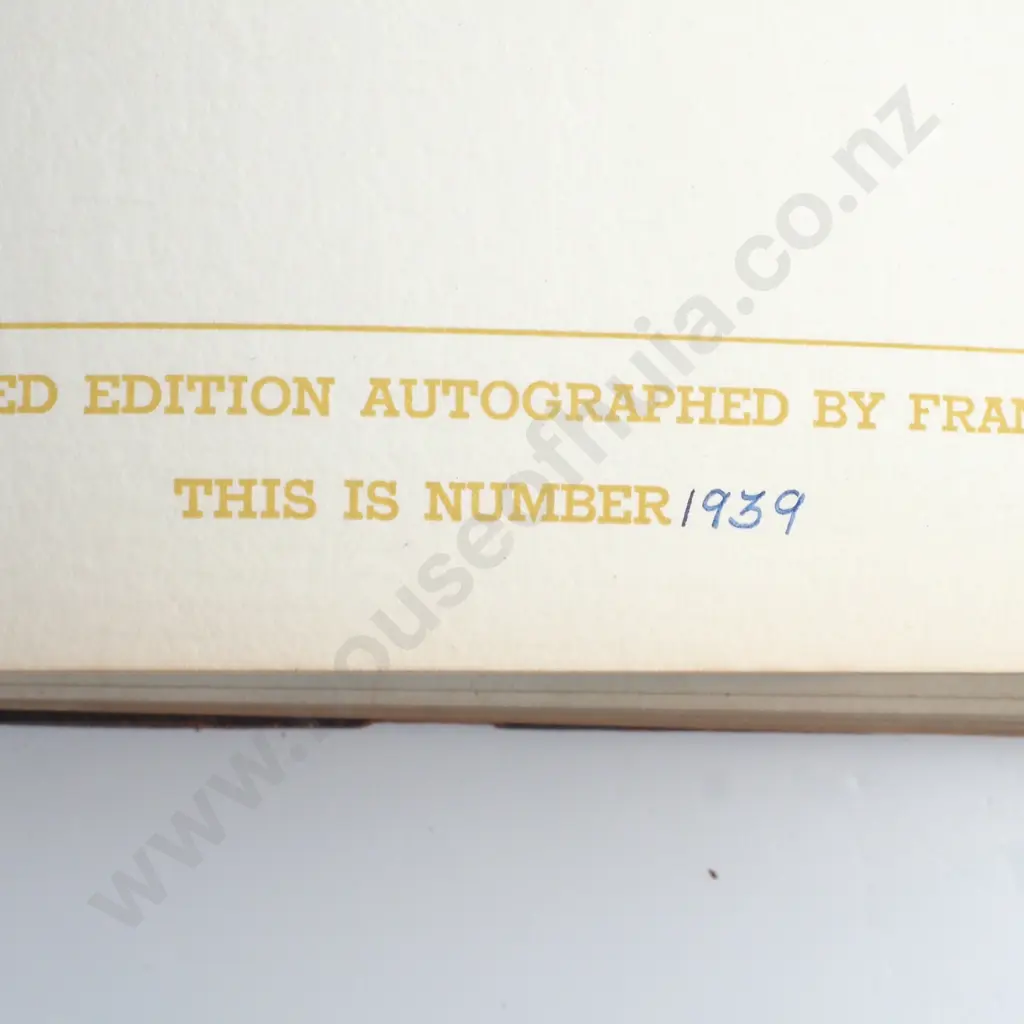 The Democratic Book 1936, Signed by FD Roosevelt Image 1++