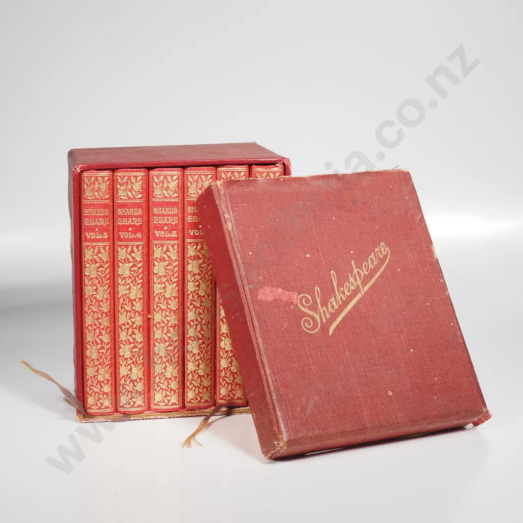 Boxed Miniature Six Volume Set of the Works of William Shakespeare - the Bijou Edition Image 1++