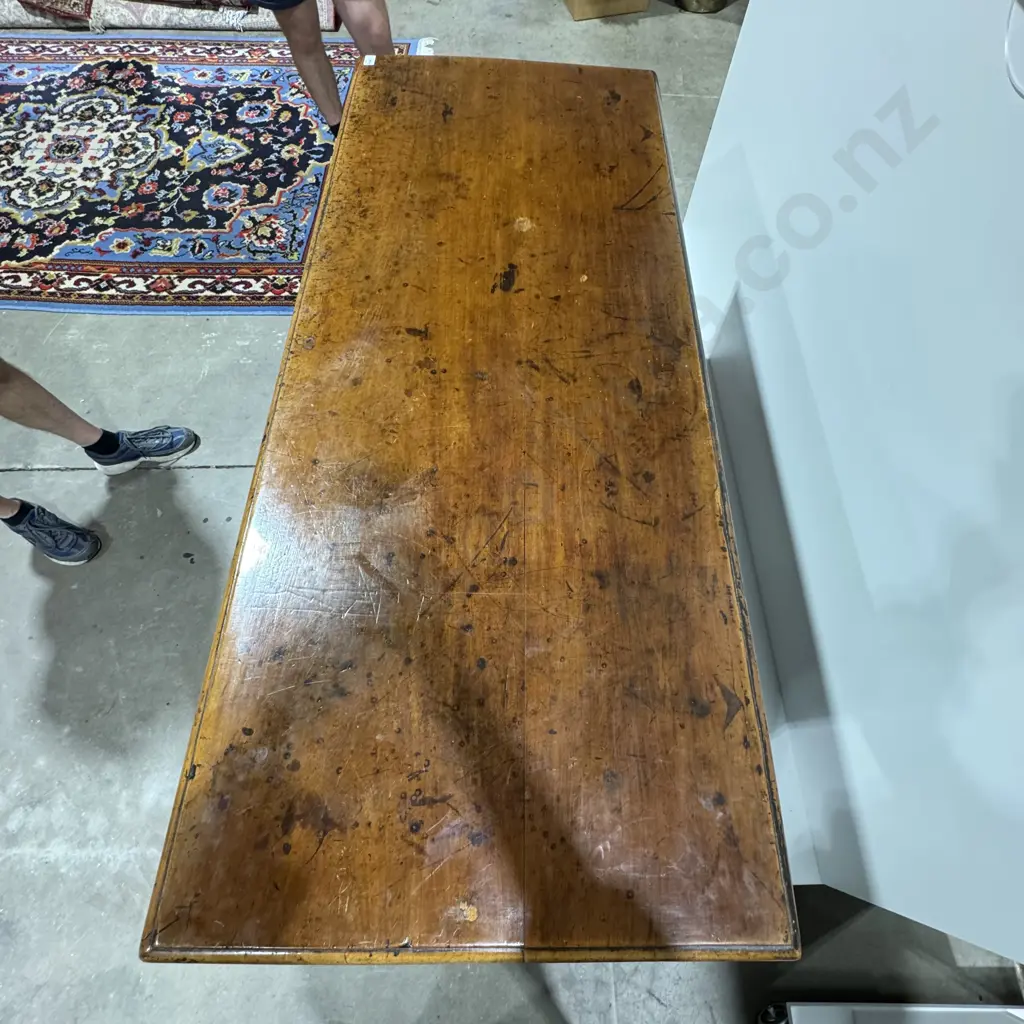 Georgian Mahogany Coffer/Blanket Box on Stand Image 1++