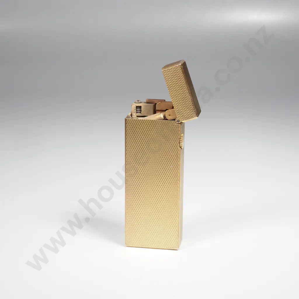 Gold plated Dunhill cigarette lighter Image 1++