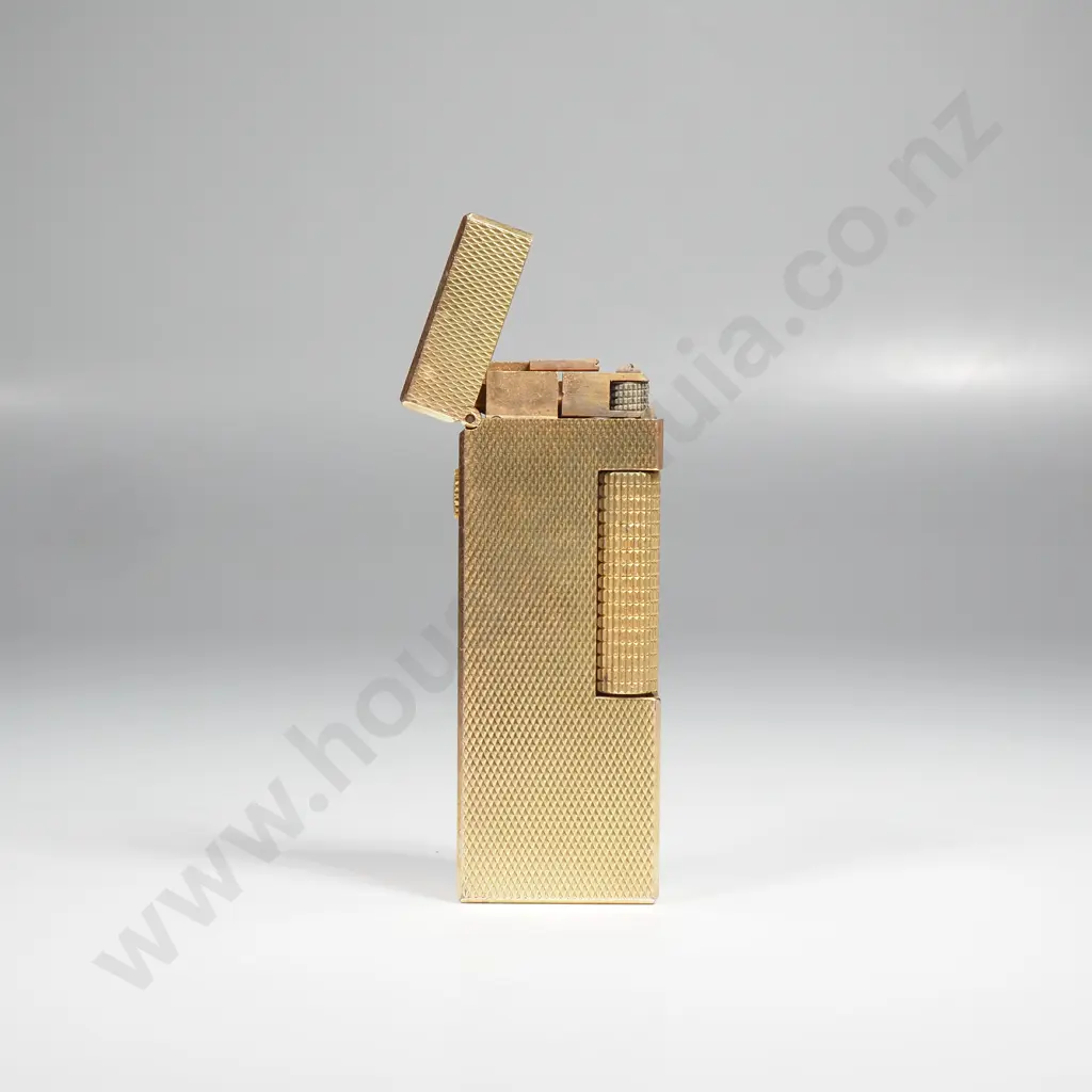 Gold plated Dunhill cigarette lighter Image 1++
