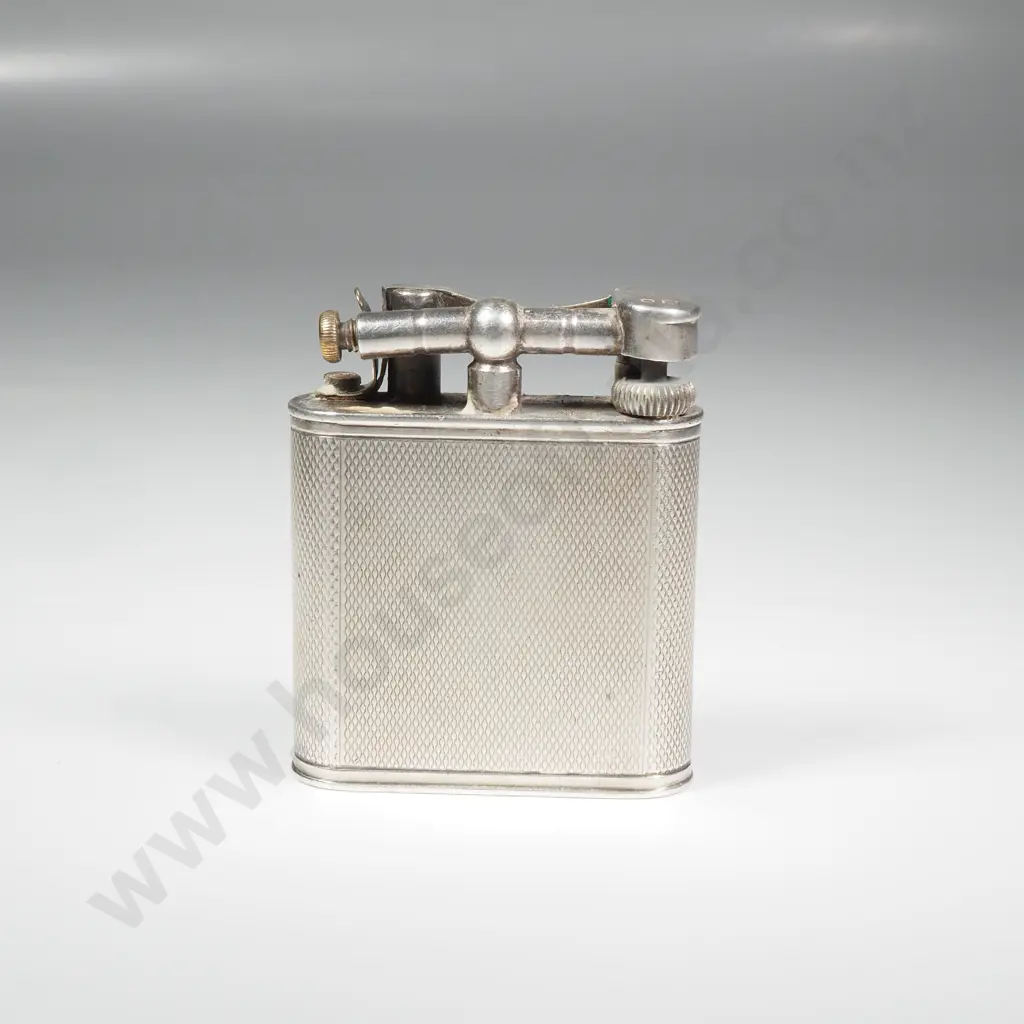 Sterling Silver Dunhill Lighter w English Hallmarks Image 1++
