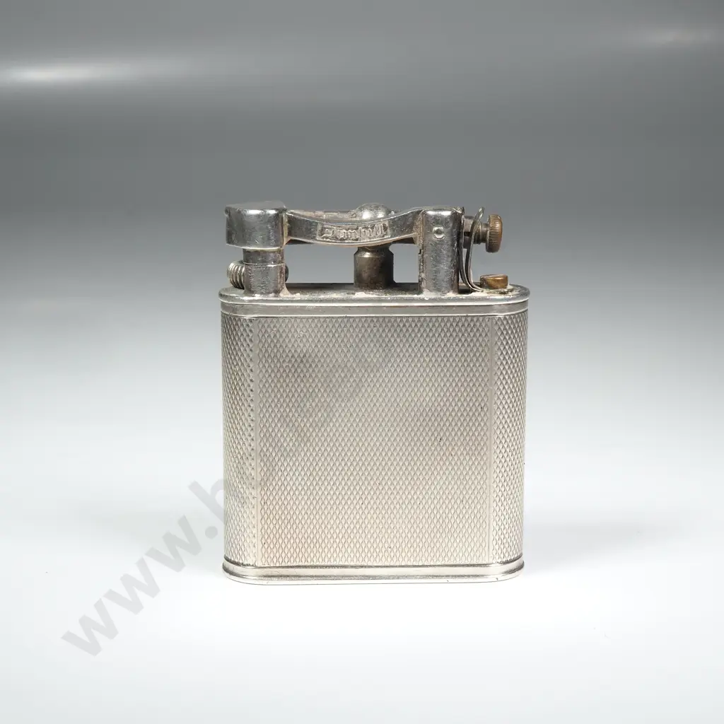 Sterling Silver Dunhill Lighter w English Hallmarks Image 1++
