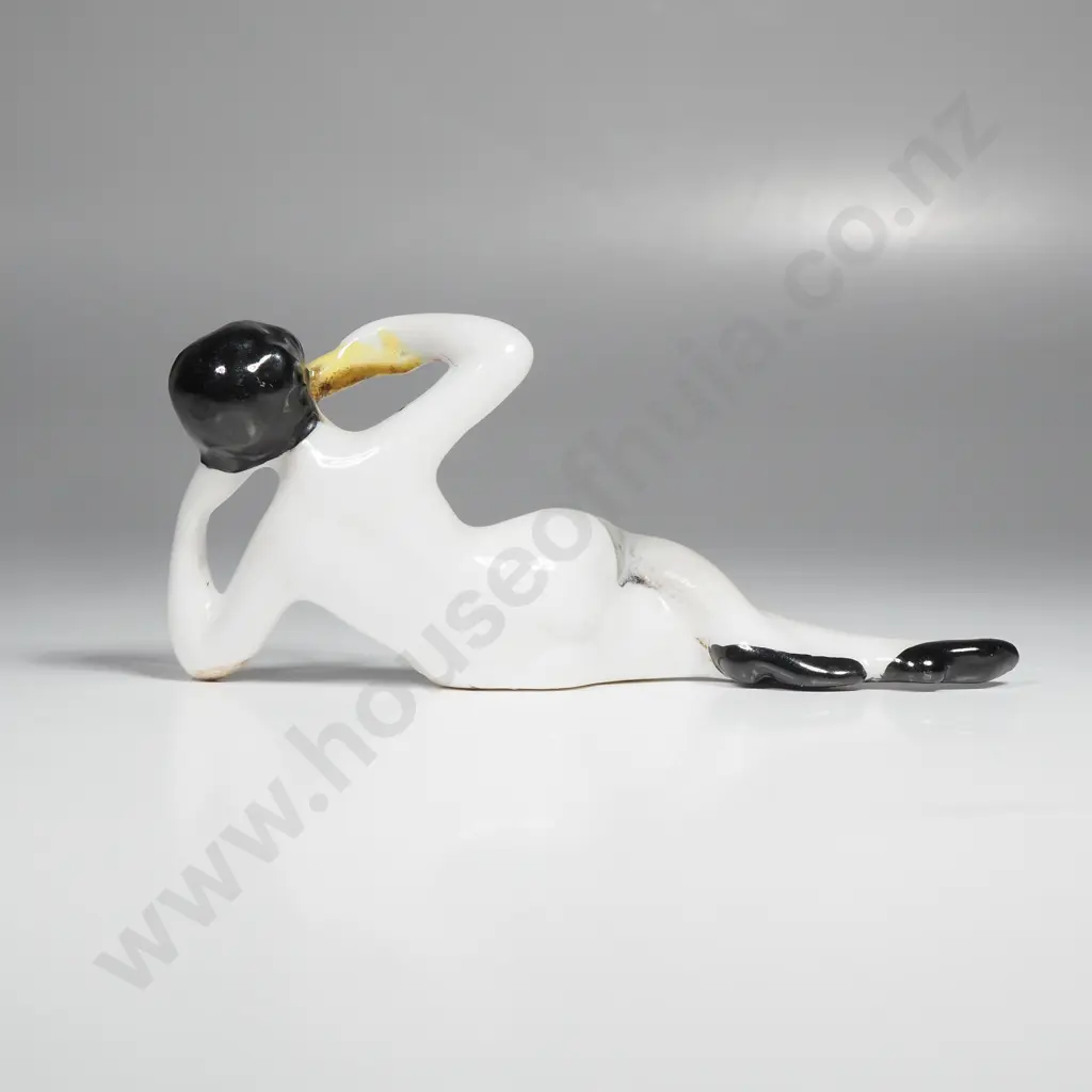 Art Deco German Figure of a Naughty or Risque Bathing Beauty Image 1++
