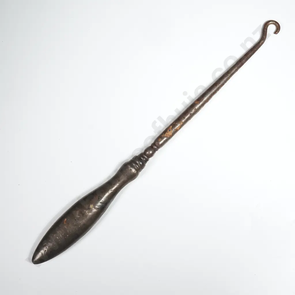 Sterling Silver Handled Boot Hook Image 1++