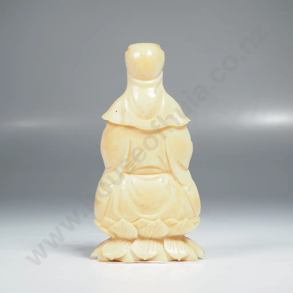 Carved Ivory Figure of Guan Yin Image 1++