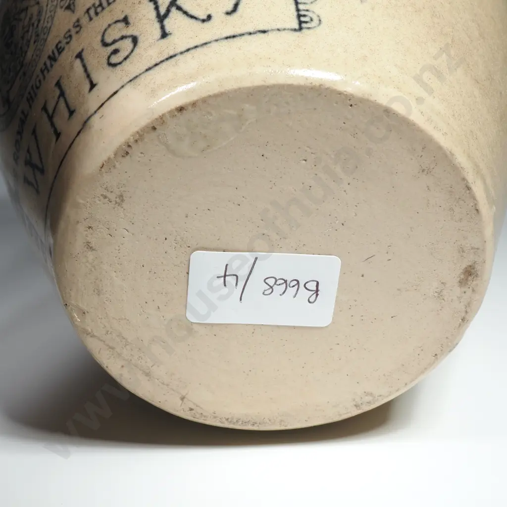 19th Century Antique Stoneware Whisky Jug Produced for "Jeroboam' The Royal Blend Whisky Image 1++