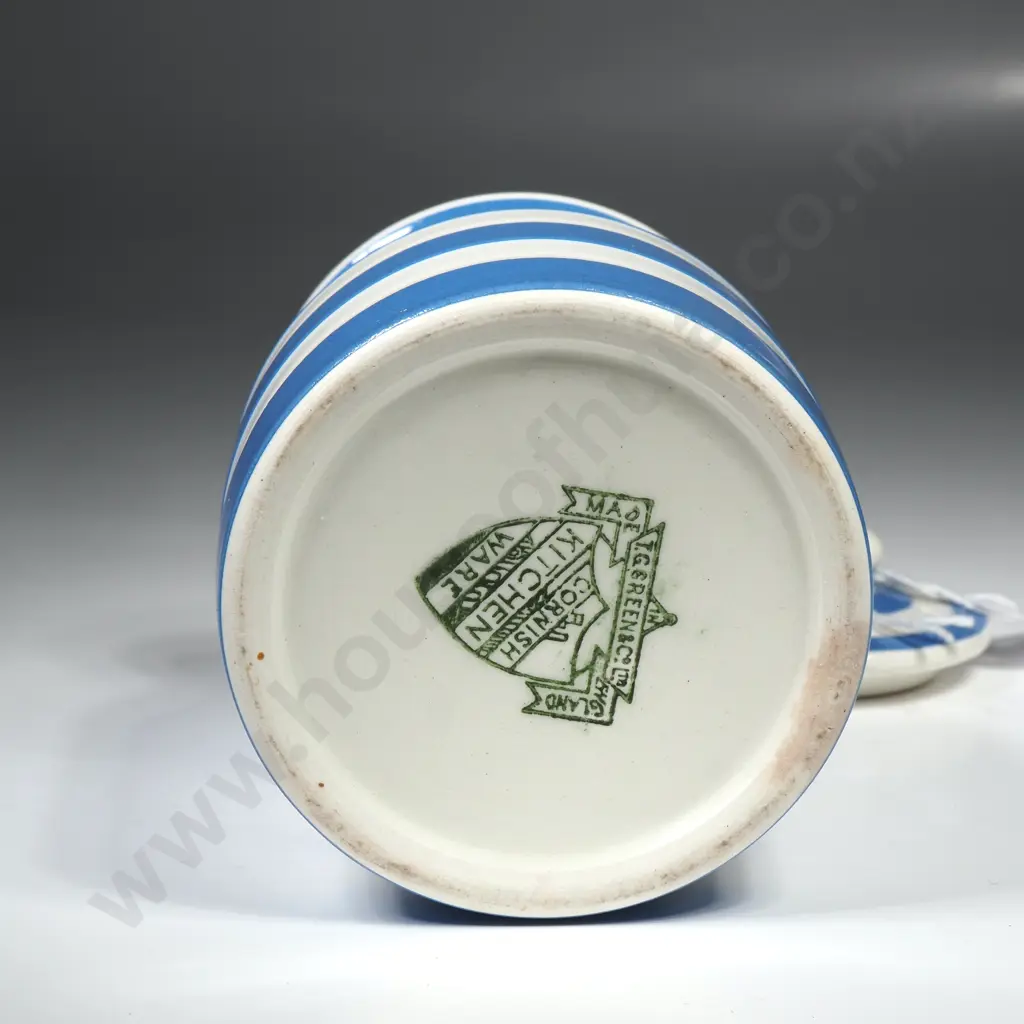 T G Green Vintage Cornish Ware Spice Jar w Green Stamp Image 1++