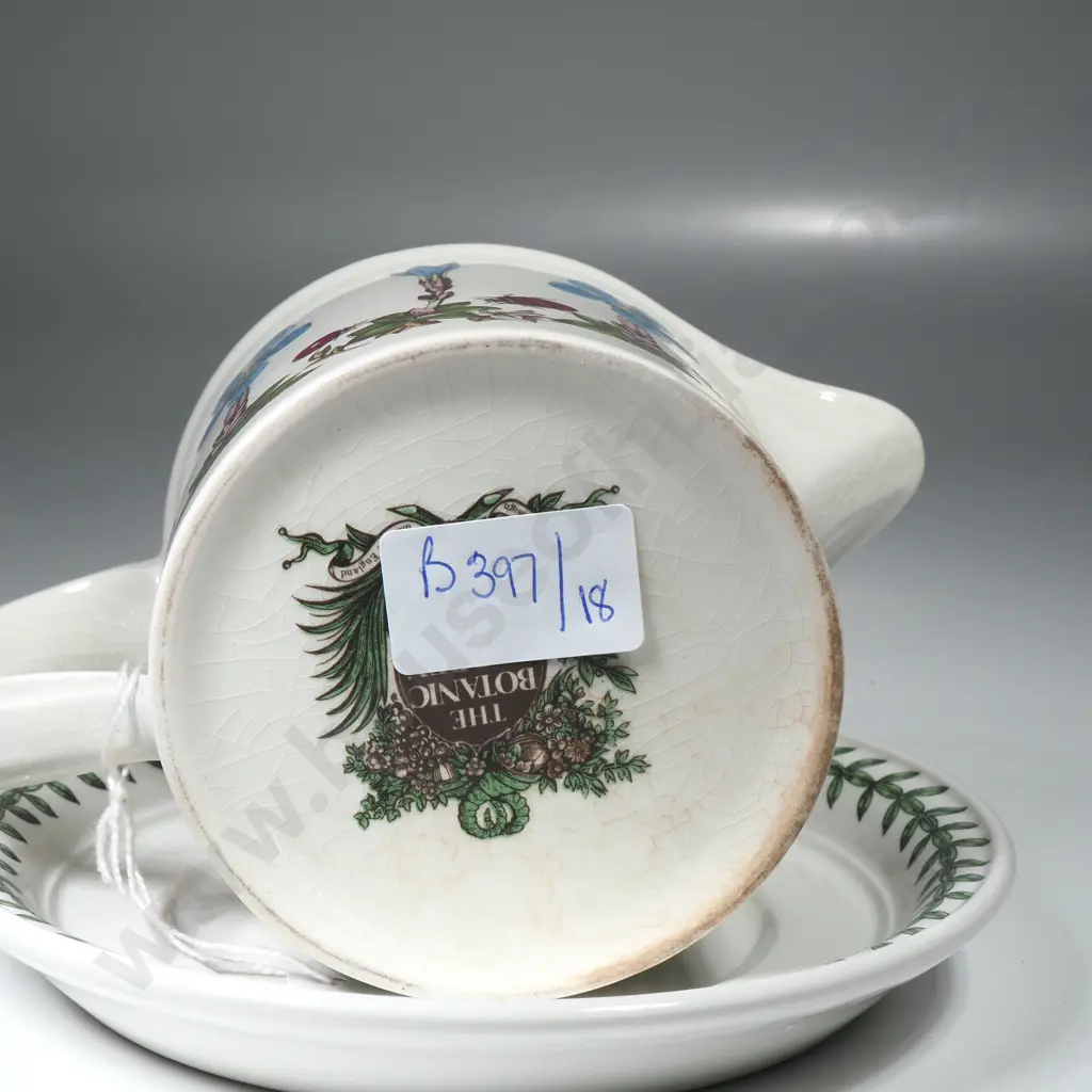 Portmeirion Botanic Garden Creamer & Under Saucer Image 1++