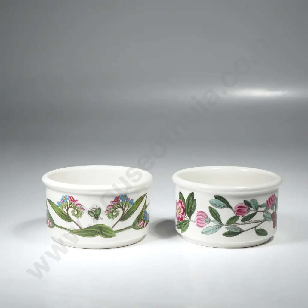Two Small Portmeirion Stackable Custard Cups Image 1++