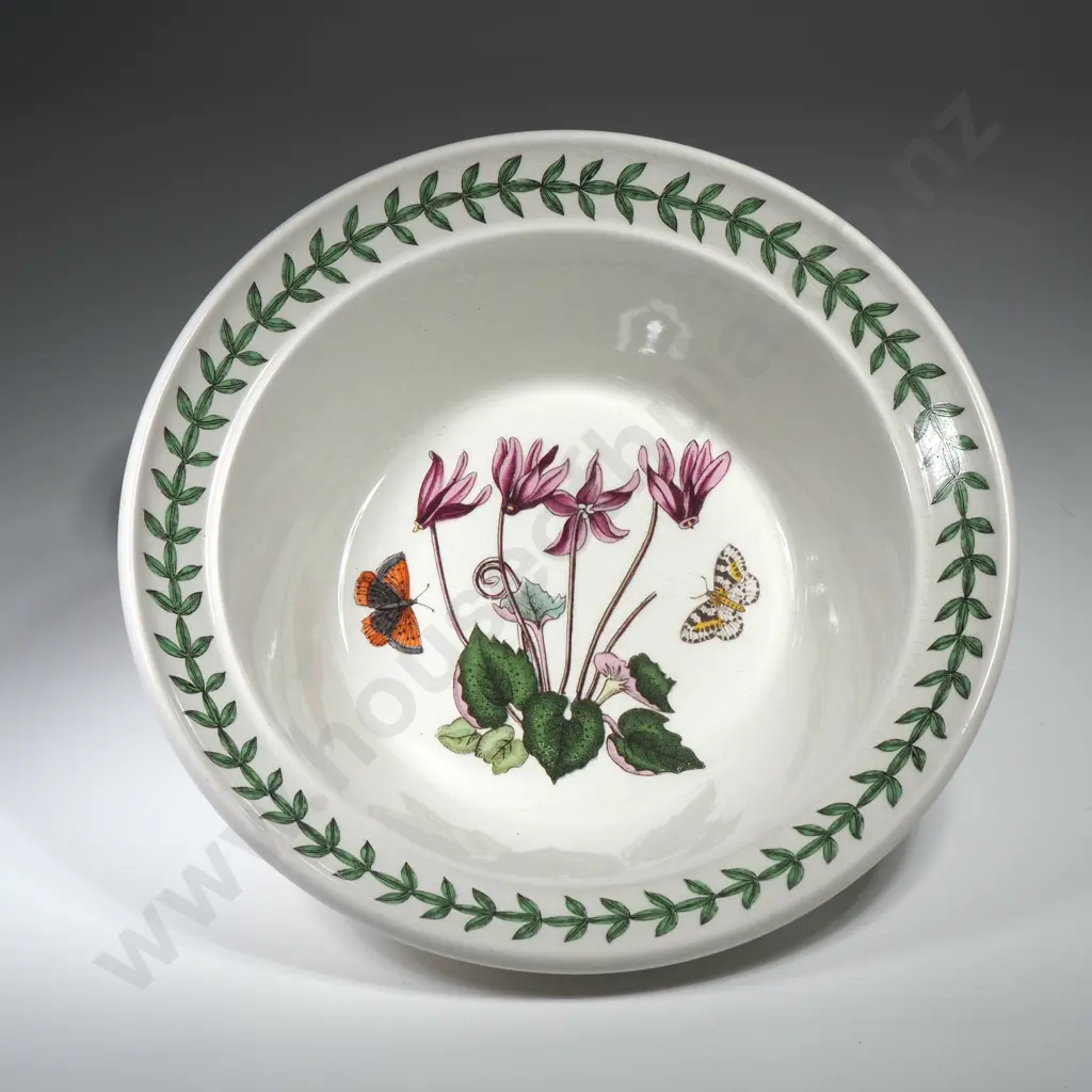 Five Portmeirion Botanic Garden Oatmeal Bowls Image 1++