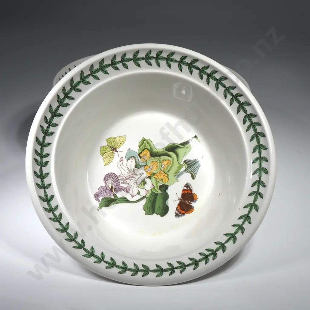 Five Portmeirion Botanic Garden Oatmeal Bowls Image 1++