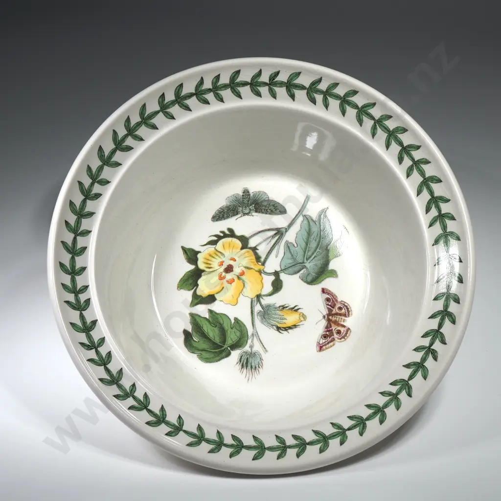 Five Portmeirion Botanic Garden Oatmeal Bowls Image 1++