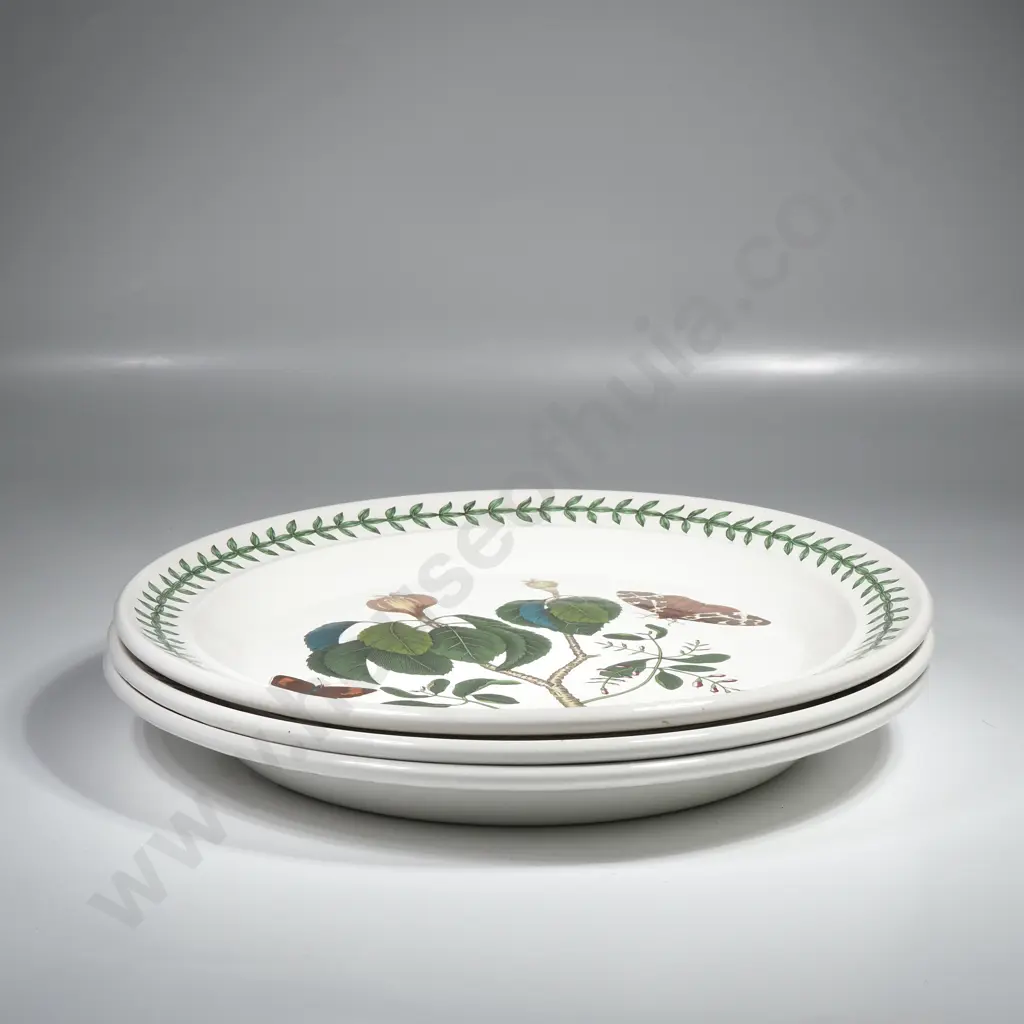 Three Portmeirion Botanic Garden Dinner Plates Image 1++