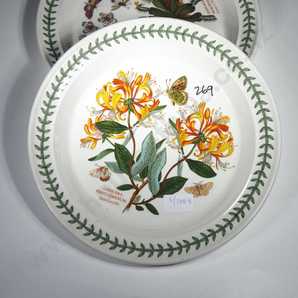Three Portmeirion Botanic Garden Dinner Plates Image 1++