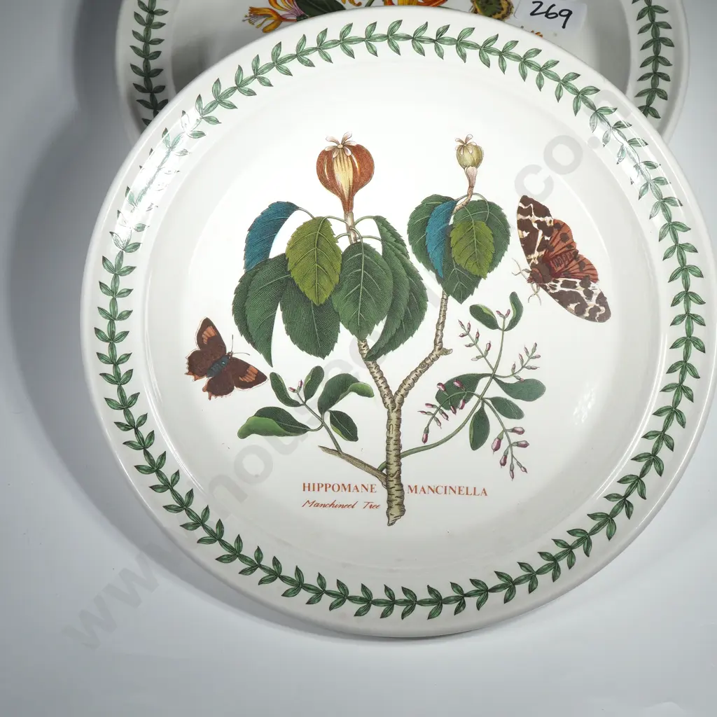 Three Portmeirion Botanic Garden Dinner Plates Image 1++