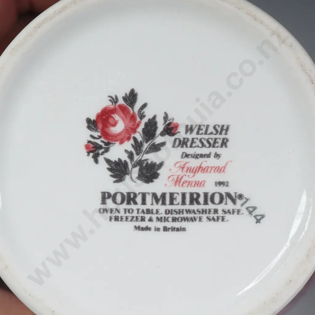 Portmeirion Baluster Shaped Vase in the Welsh Dresser Pattern Image 1++