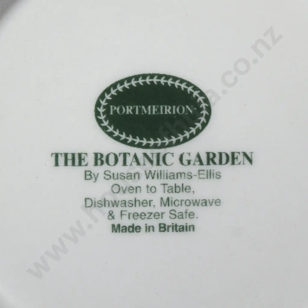 Three Bell Shaped Portmeirion Botanic Garden Breakfast Mugs in the Daisy & Box-Leaved Milkwort Pattern Image 1++