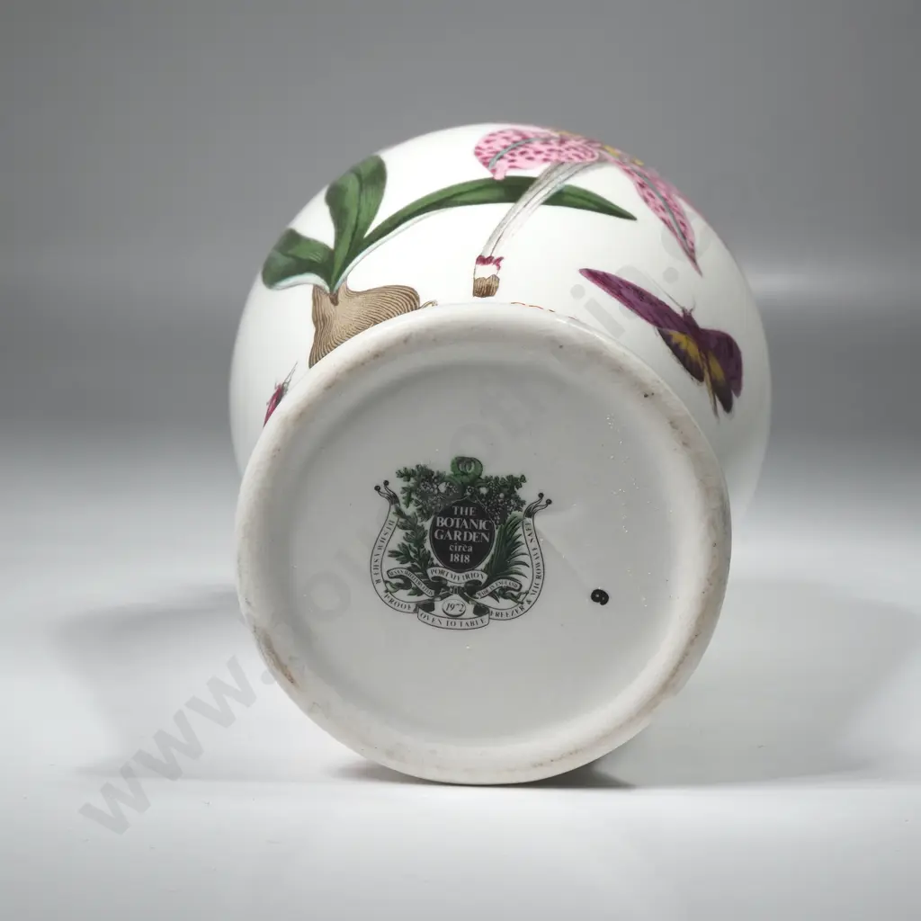 Portmeirion Botanic Garden Baluster Vase in the Meadow Saffron Design Image 1++