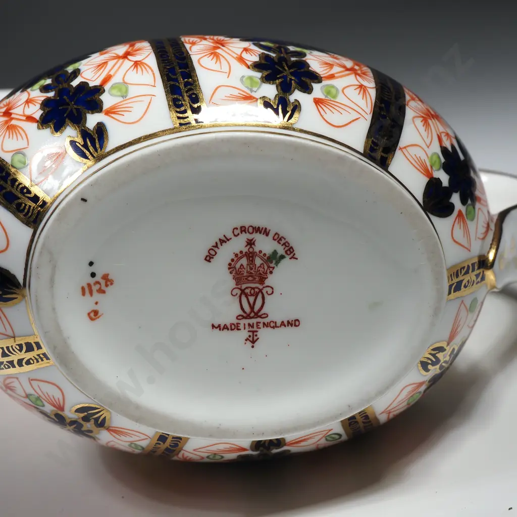 Royal Crown Derby Sugar Bowl & Creamer Image 1++