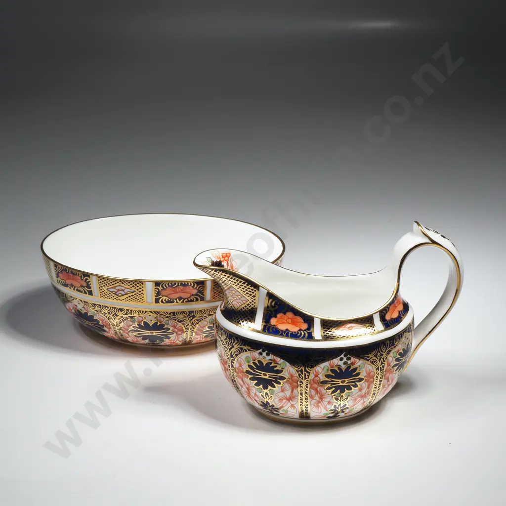 Royal Crown Derby Sugar Bowl & Creamer Image 1++