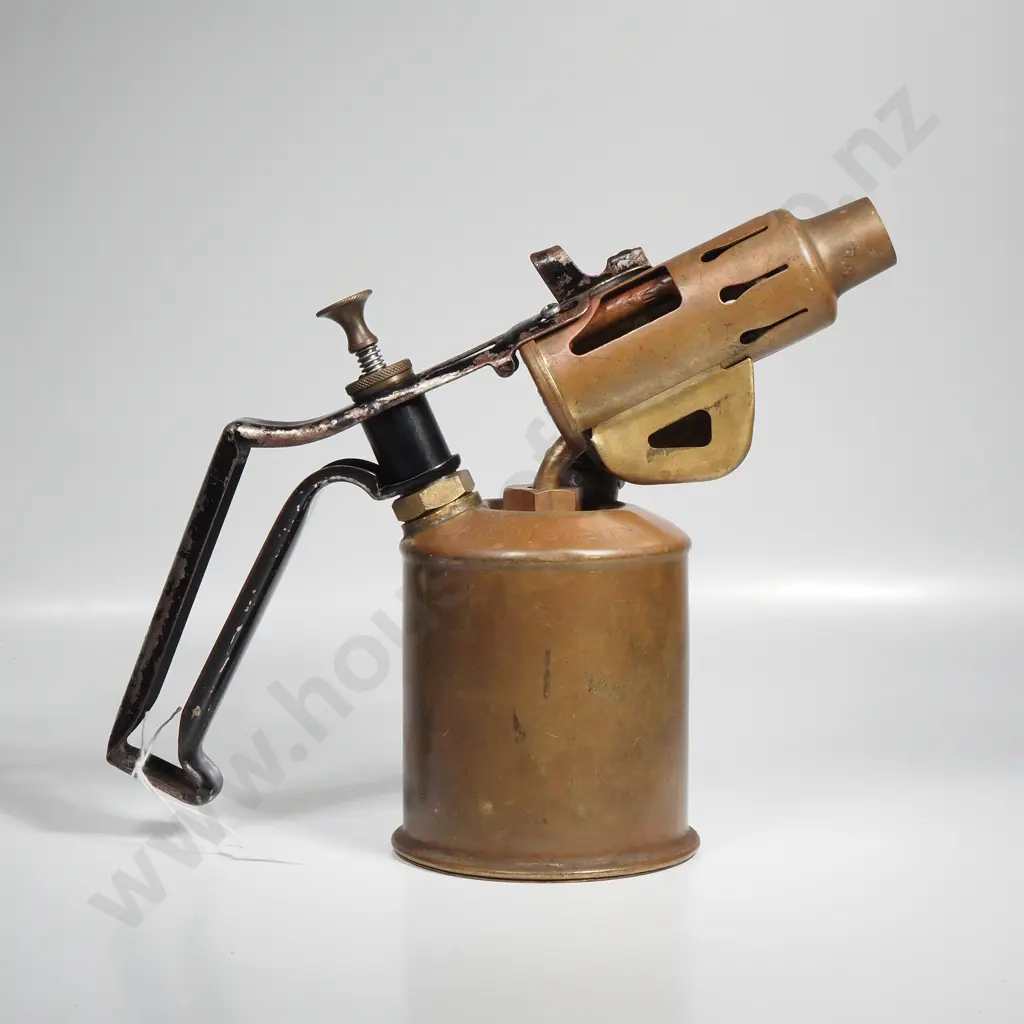 Vintage Brass Blowtorch Manufactured by AB Optimus, Sweden Image 1++