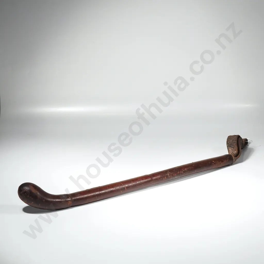 Vintage Leather Riding Crop or Equestrian Whip Image 1++
