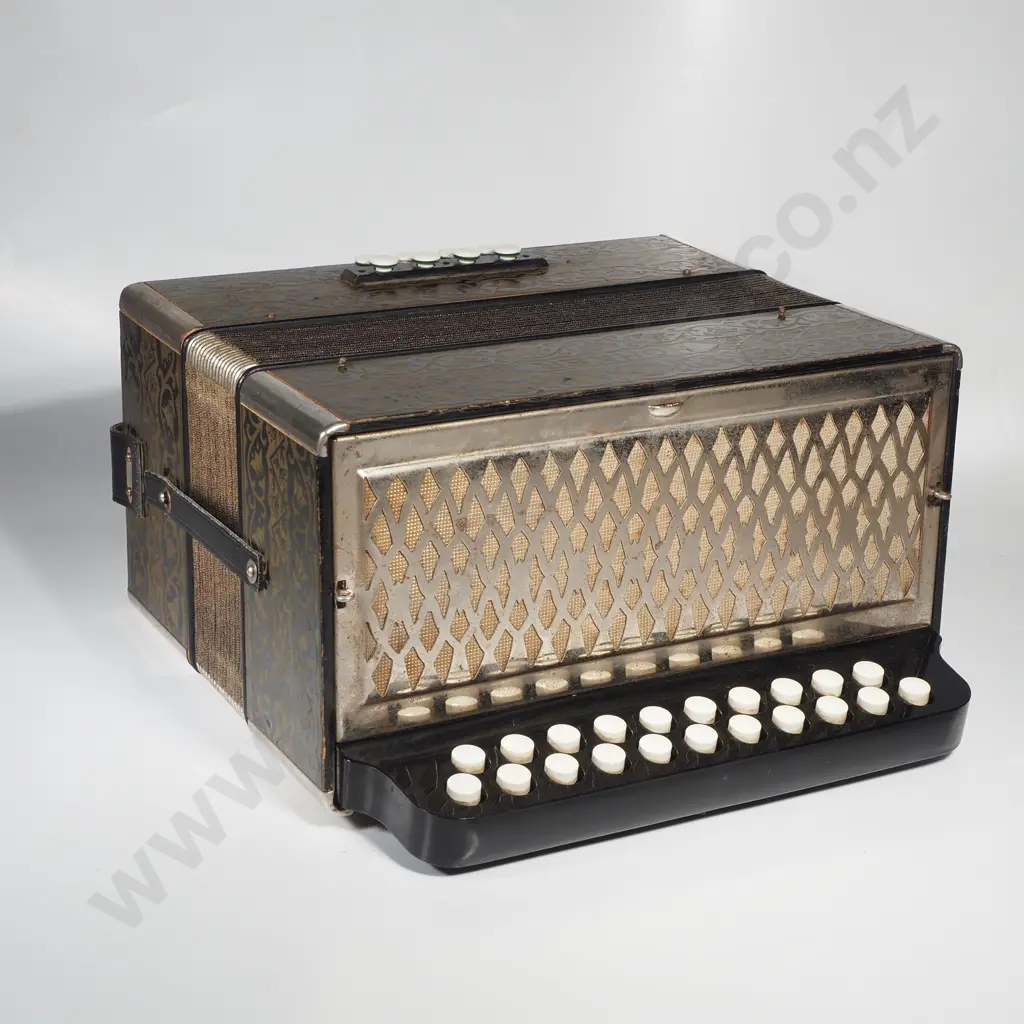 Hohner Pokerwork Diatonic Button Accordion Image 1++