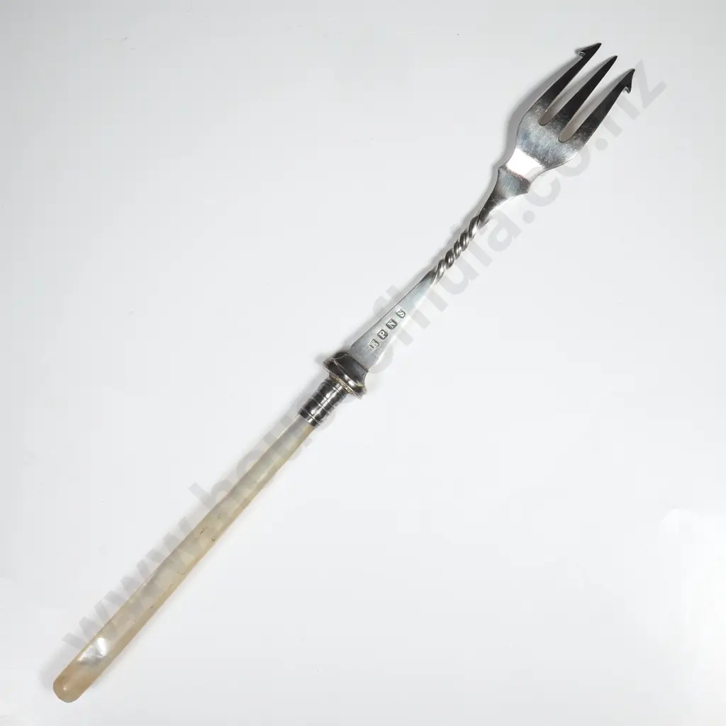 EP Pickle Fork w Mother of Pearl Handle Image 1++