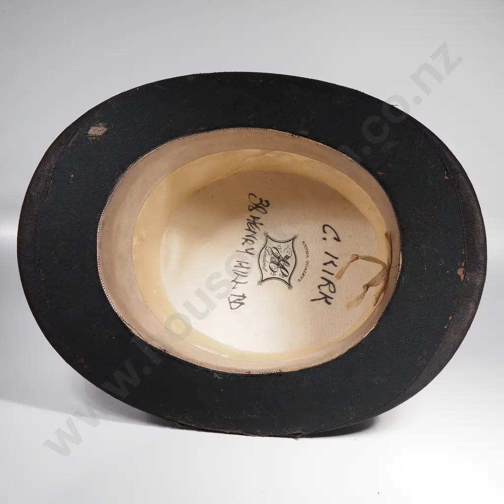 Antique Christy's of London Top Hat in Army & Navy C.S. Ltd Box Image 1++
