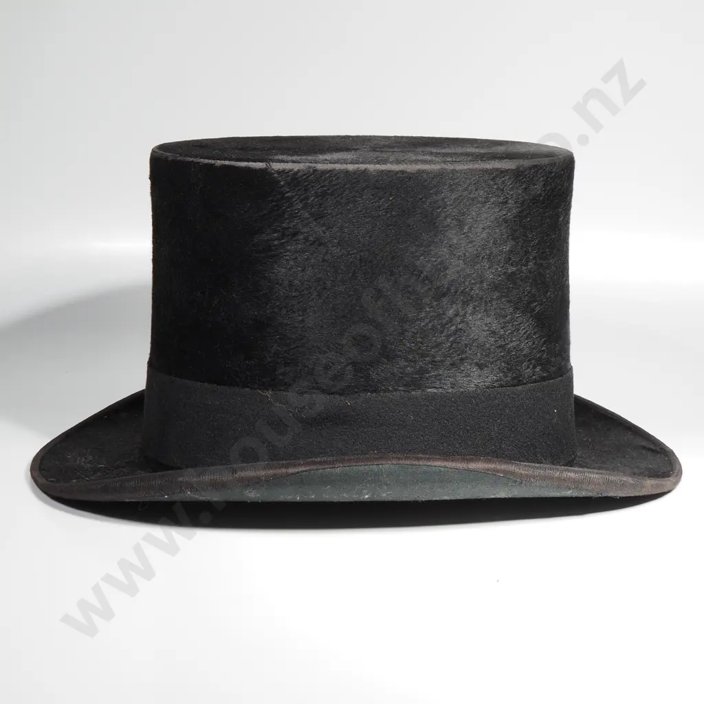 Antique Christy's of London Top Hat in Army & Navy C.S. Ltd Box Image 1++