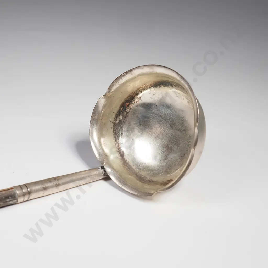 Sterling silver toddy ladle, HM London 1873 Image 1++
