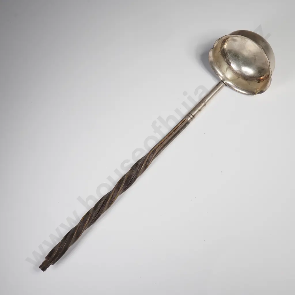 Sterling silver toddy ladle, HM London 1873 Image 1++