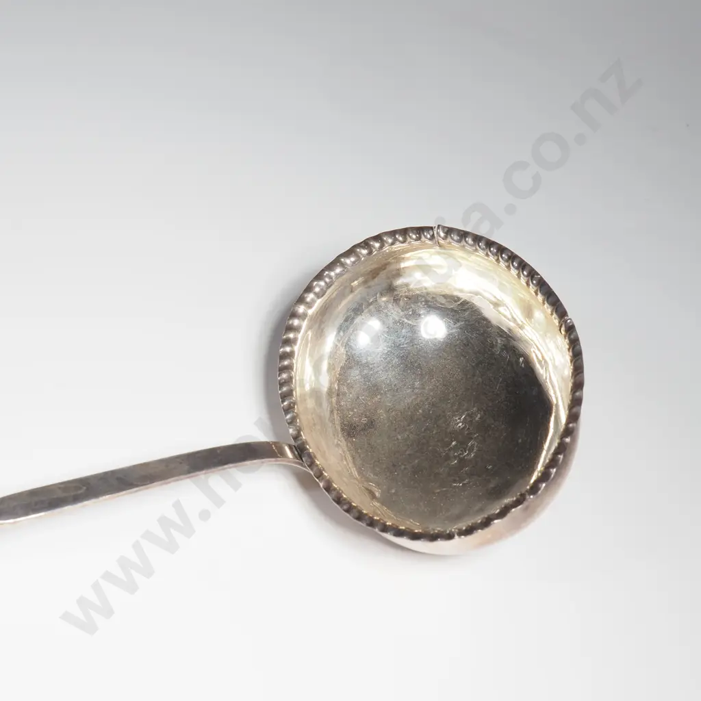 Sterling silver toddy ladle, HM London 1782, maker Thomas Morley Image 1++