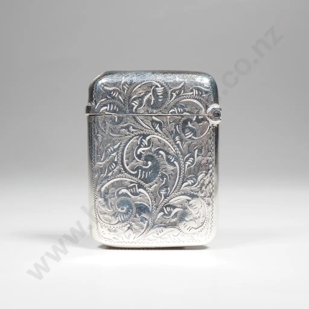 Sterling Silver Vesta Box Image 1++