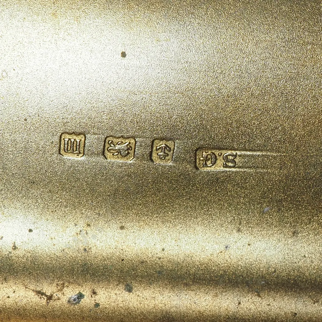 Sterling Silver Cigar Case w Allover Engraved Scroll Pattern Image 1++