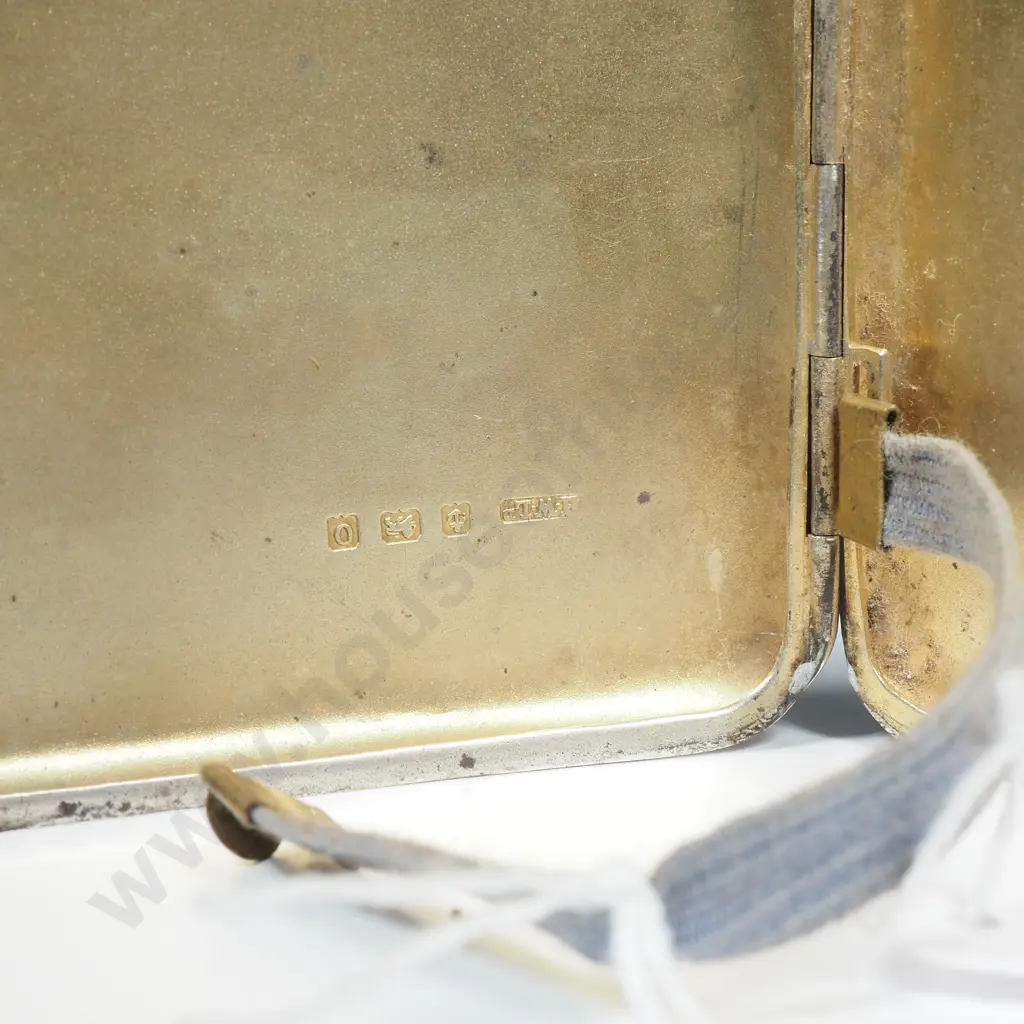Sterling Silver Plain Cigarette Case Image 1++