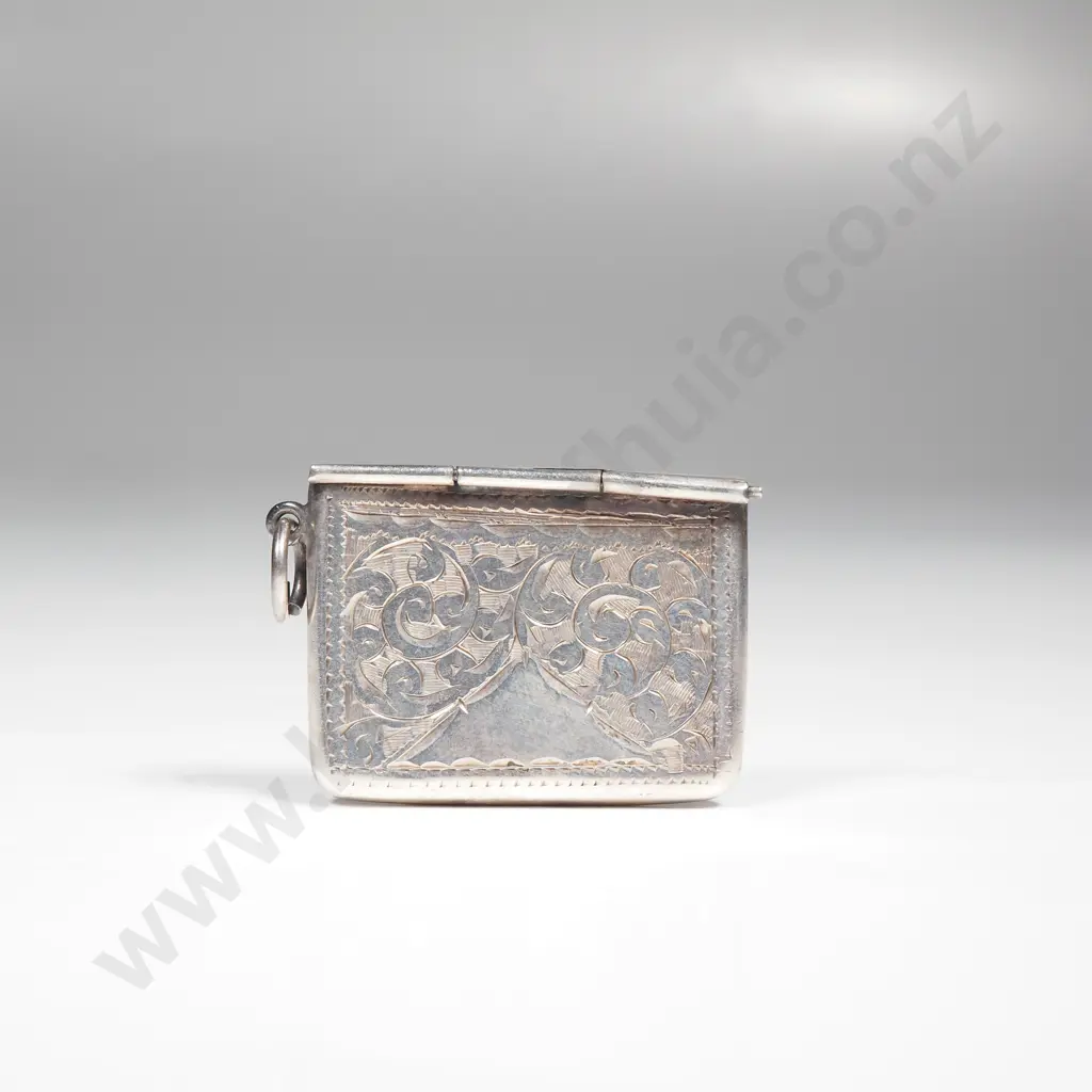 Sterling silver stamp envelope, HM Birmingham 1908 Image 1++