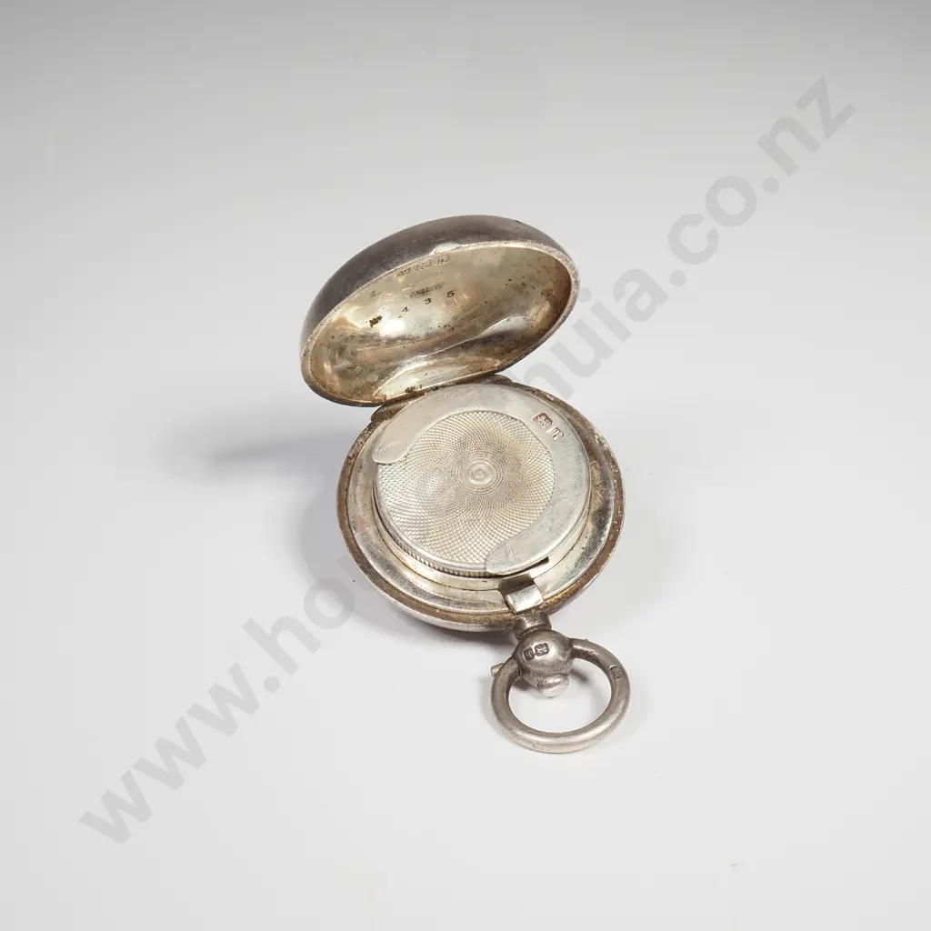 Sterling silver sovereign case, HM Birmingham 1907 Image 1++