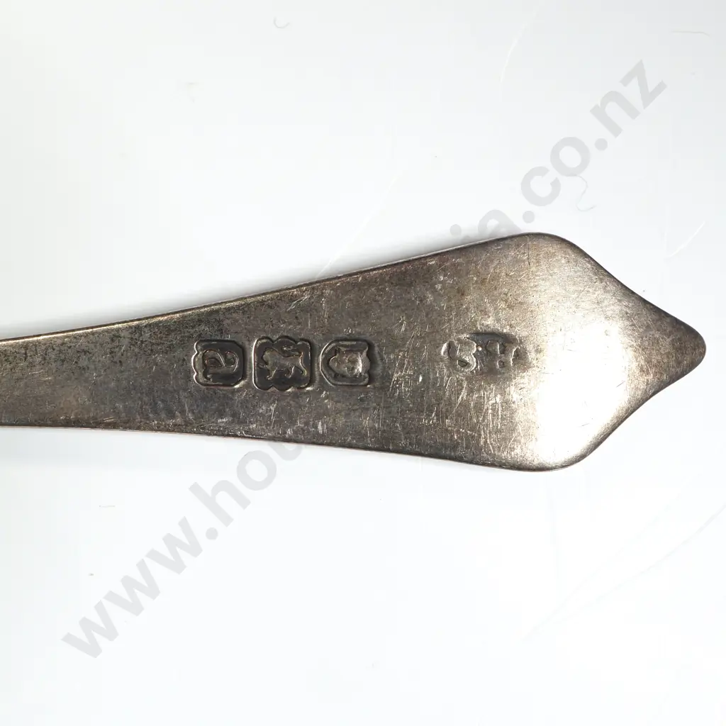Norwegian 830 Silver Tea Caddy Spoon by Brodrene Mylius in the Tele Pattern Image 1++