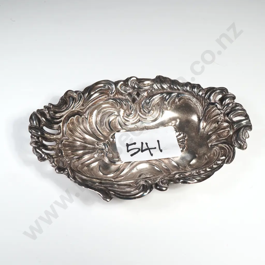 Antique Sterling Silver Bon Bon Dish Image 1++