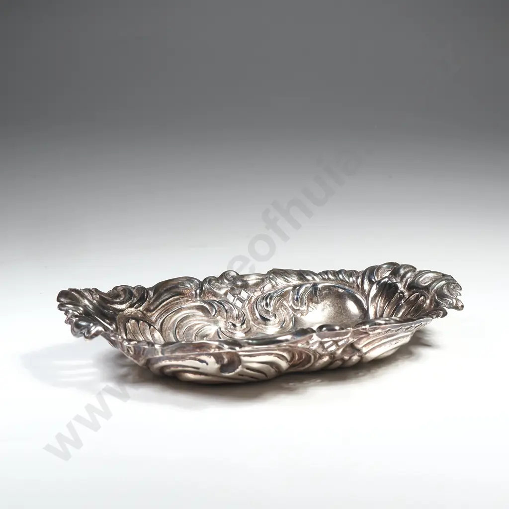 Antique Sterling Silver Bon Bon Dish Image 1++