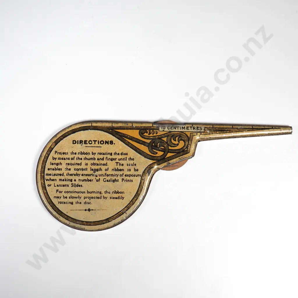 Vintage The Pistol Flashmeter - Magnesium ribbon Holder Image 1++