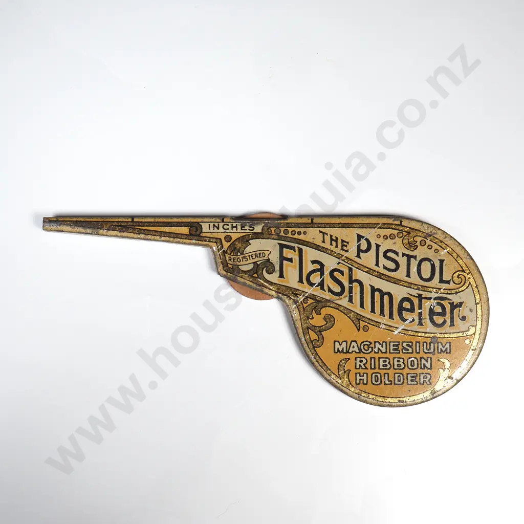 Vintage The Pistol Flashmeter - Magnesium ribbon Holder Image 1++