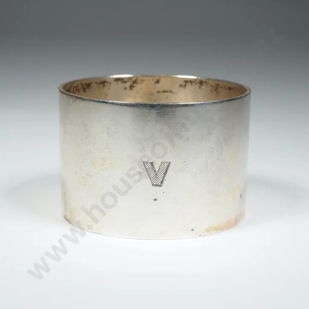 Sterling Silver Plain Napkin Ring Image 1++