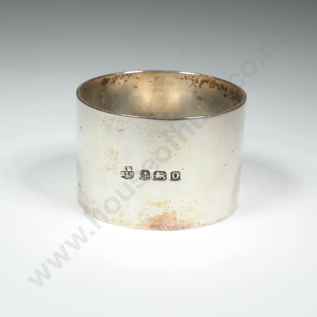 Sterling Silver Plain Napkin Ring Image 1++