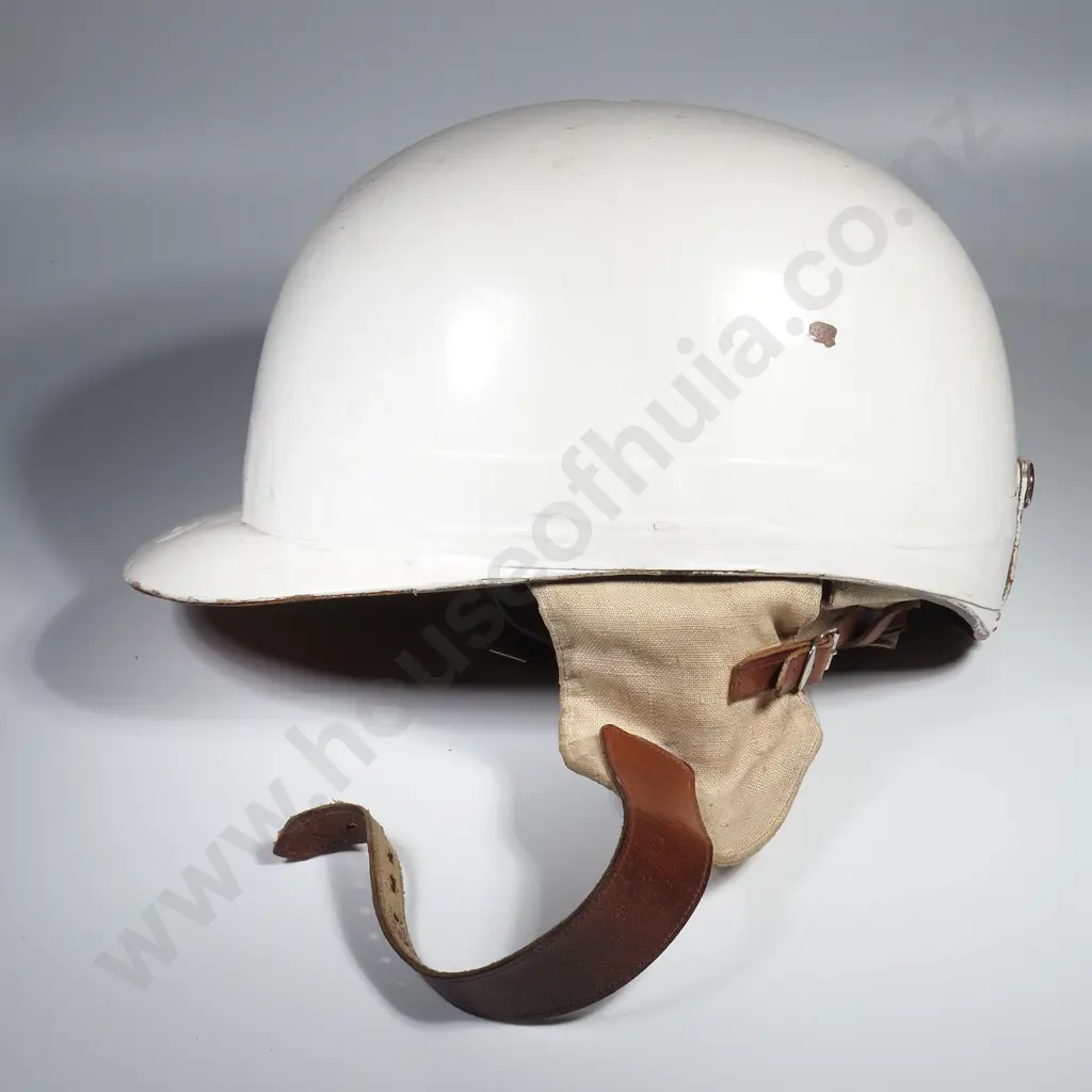 Collectible Vintage Herbert Johnson Protective Sports Helmet 1952-Late 1960s, Used for Formula One Racing & Polo Image 1++